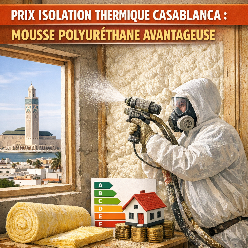 Prix Isolation Thermique Casablanca Mousse Polyuréthane