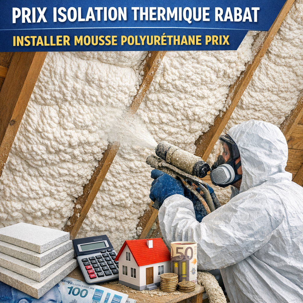 Prix Isolation Thermique Mousse Polyuréthane Rabat